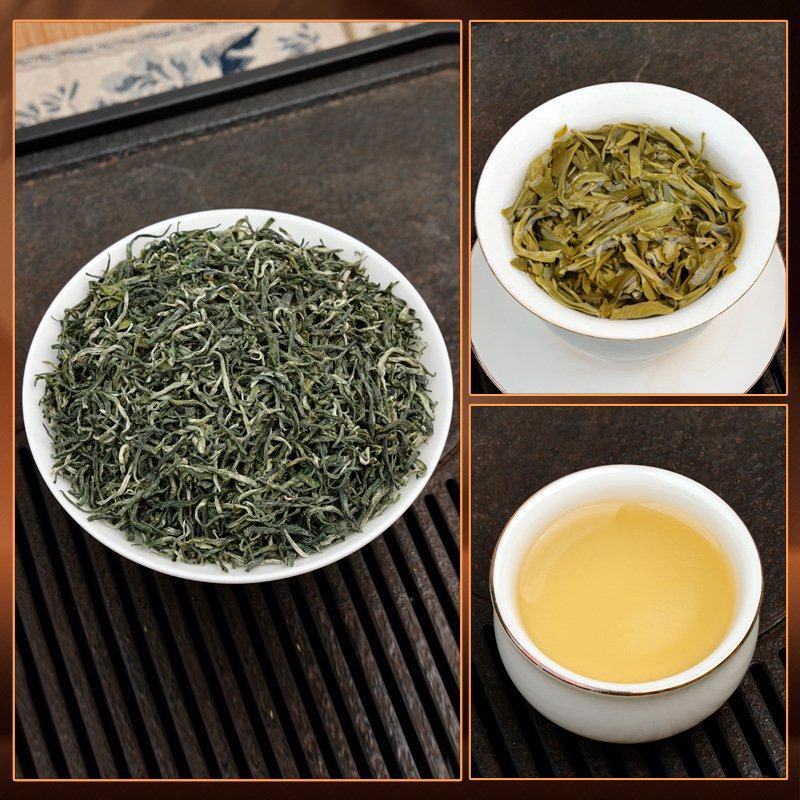 高山绿茶茶干手工茶
