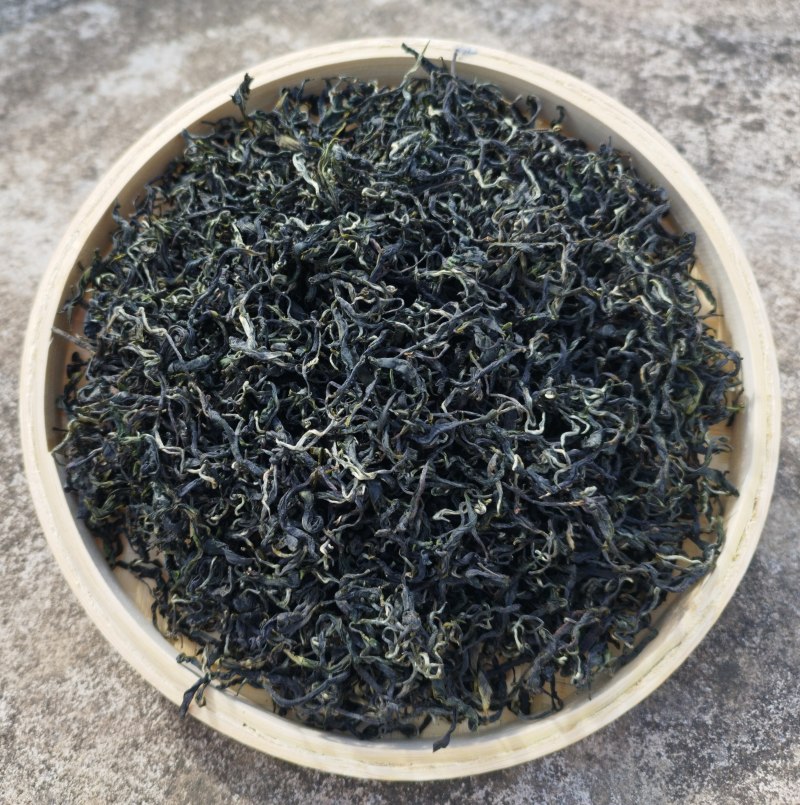 高山绿茶茶干手工茶