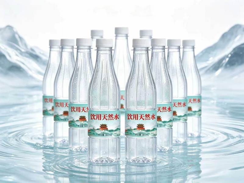 本地水源天然饮用水365ml瓶装工厂直供无中间商差