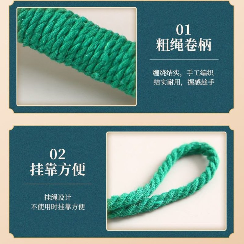 加长艾草锤养生经络全按摩敲打锤身捶背神器健康家用办公室通