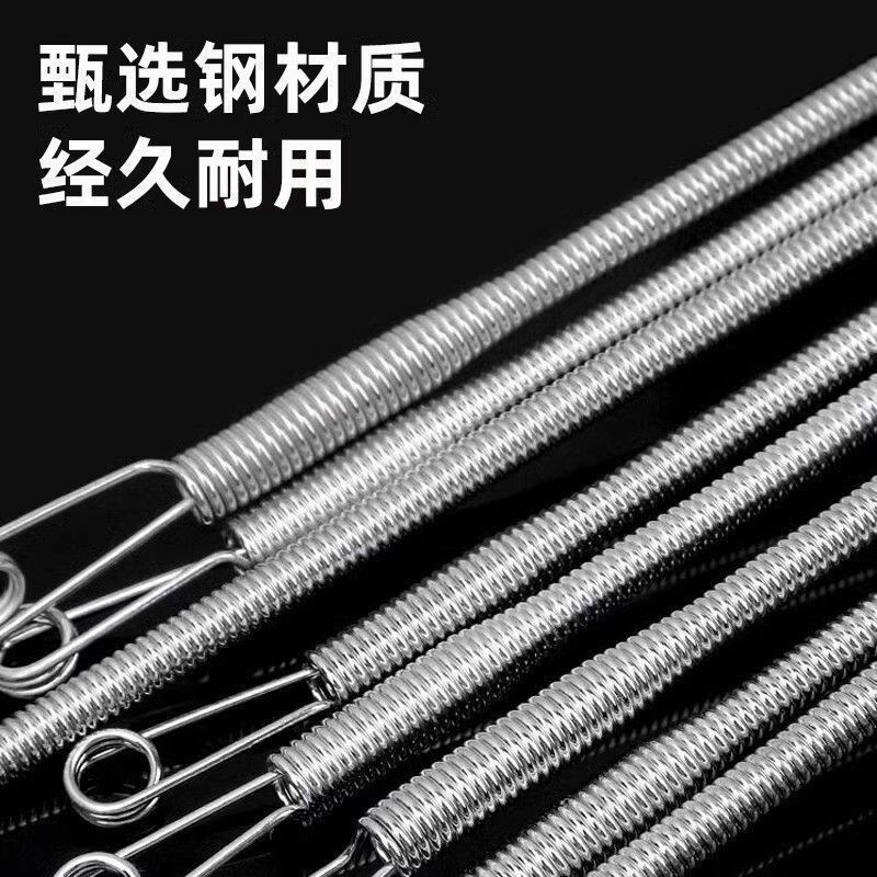 新款可弯折穿绳工具多功能弹簧穿眼器衣服皮筋穿松紧辅助器