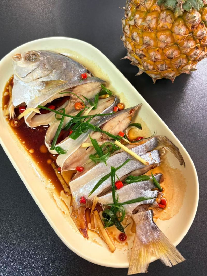 湛江特产深海金鲳鱼干出口品质标准化生产线300-500g
