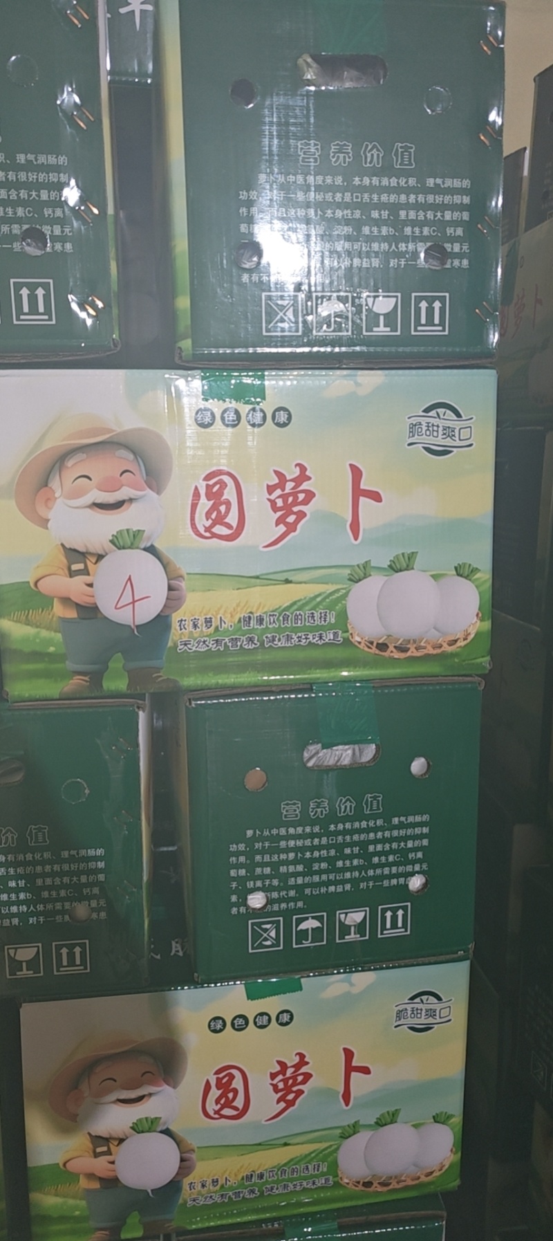 精品圆白萝卜