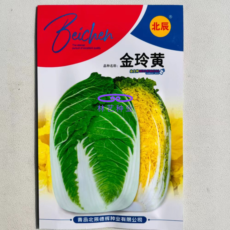 金玲黄黄心白菜种子口感好绿叶黄芯早熟高产商品性佳