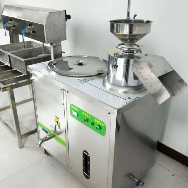 全自动智能豆腐机商用厨房电器早餐店用大型豆腐机蒸汽一体磨