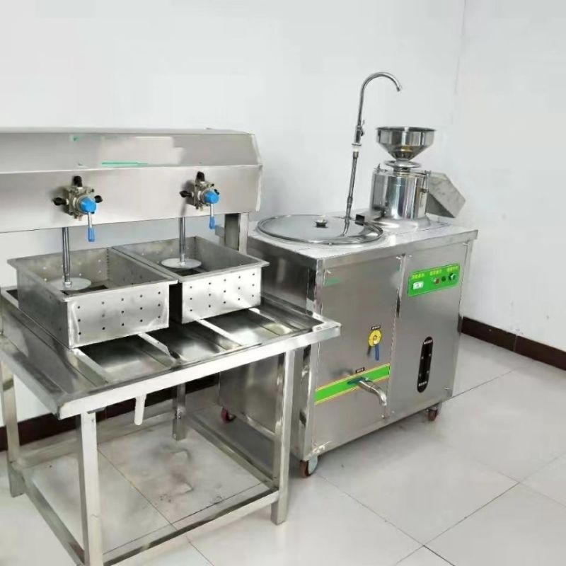 全自动智能豆腐机商用厨房电器早餐店用大型豆腐机蒸汽一体磨