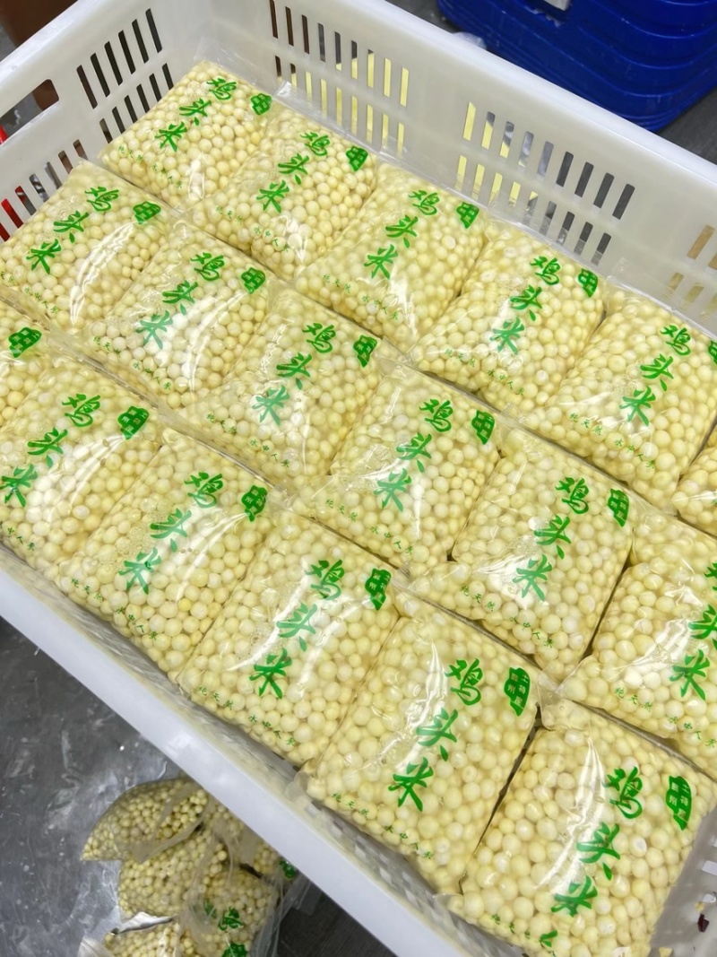 苏州手剥鸡头米要上市啦