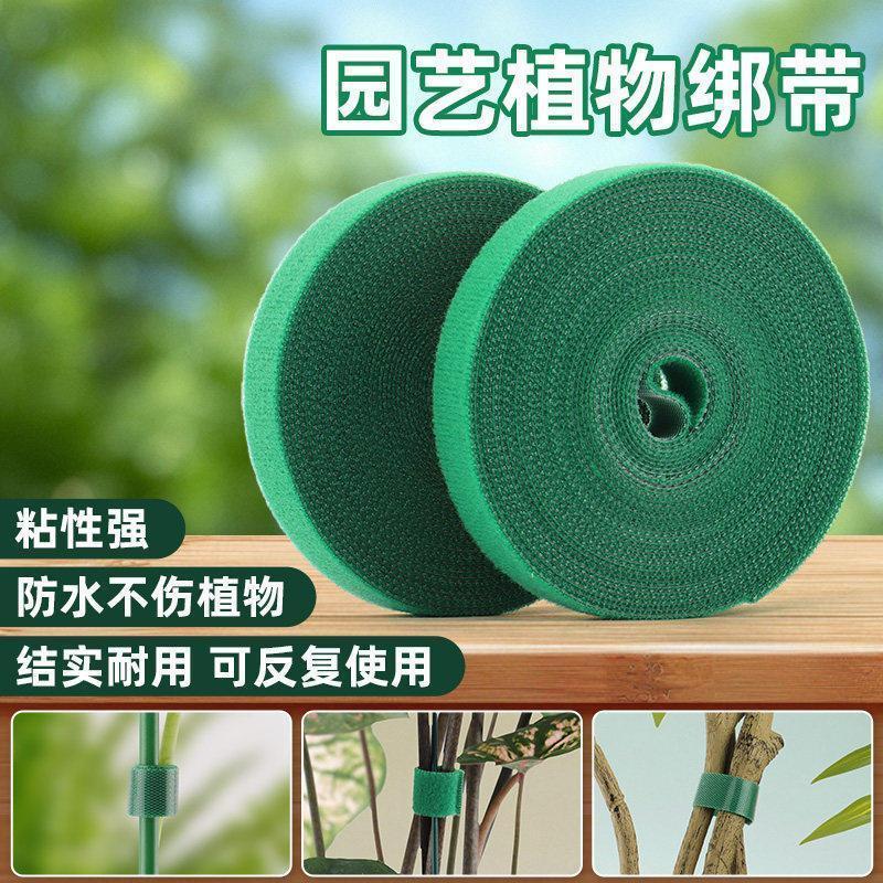 魔术贴扎带打卷绿植捆绑绿色绑树绑植物不伤植物扶正支撑植物