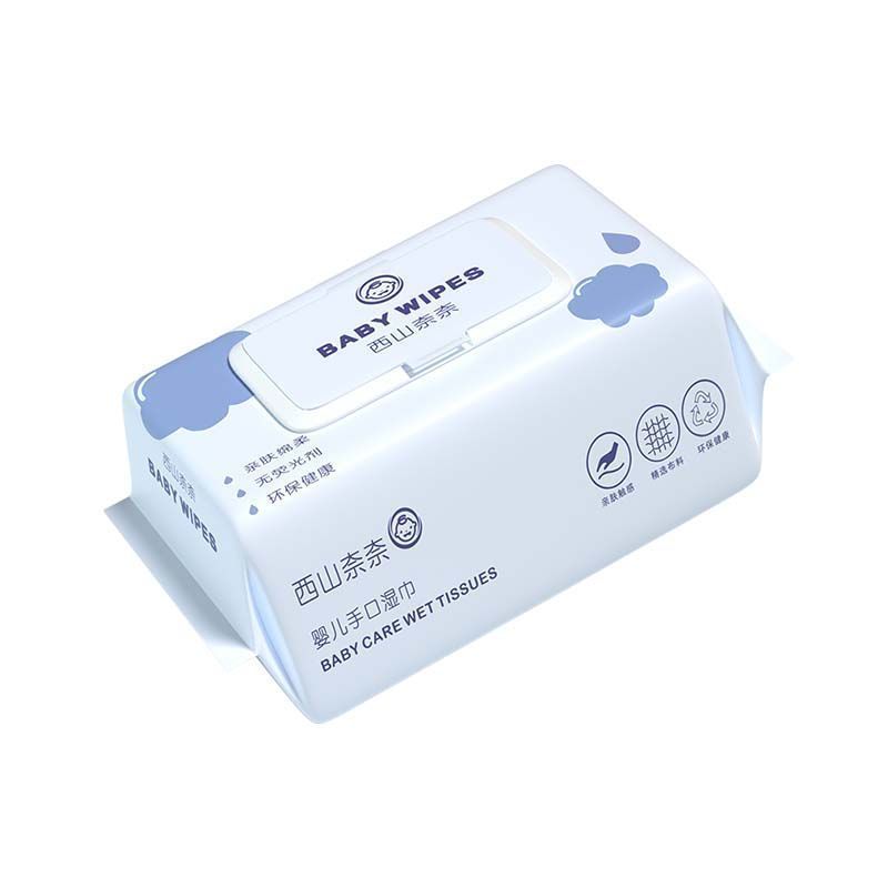 湿巾手口专用大包带盖湿纸巾加大加厚擦脚布纯水无敏批发大家