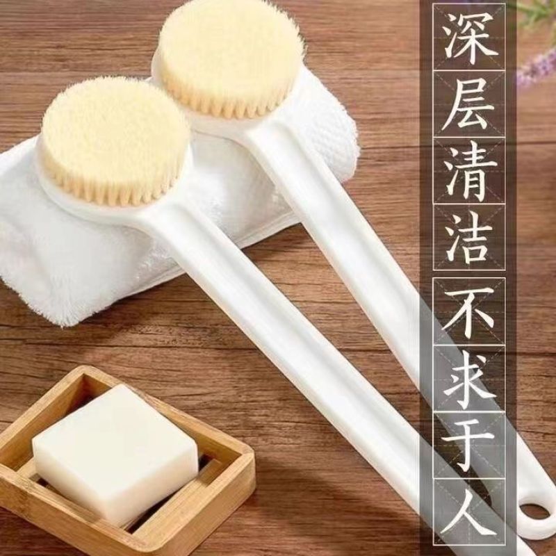 批发日式搓背刷洗澡刷长柄不求人擦背部搓澡沐浴刷超软毛搓澡