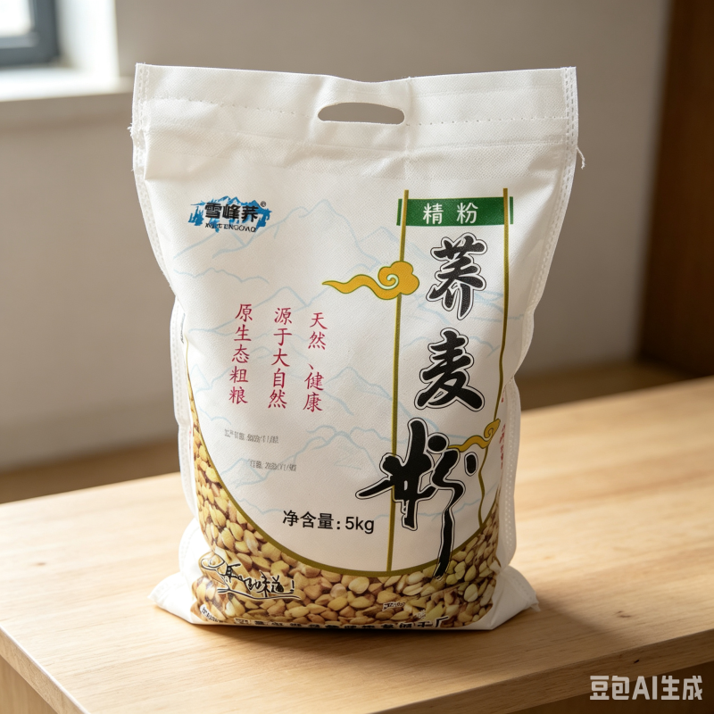 宁夏盐池雪峰荞麦面粉农家纯荞麦粉多规格可选