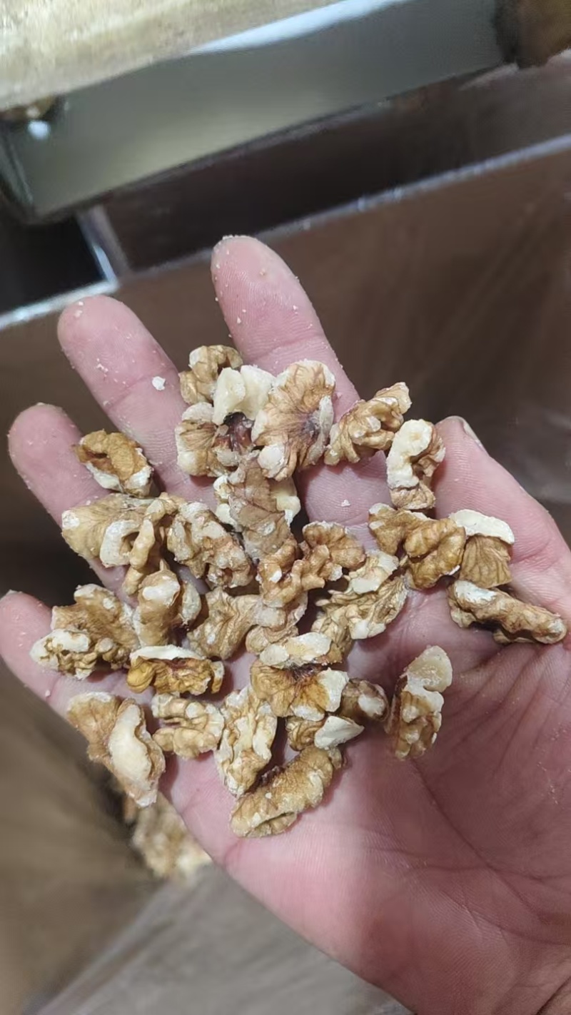 产地直供多规格碎核桃仁新货原味无漂白榨油烘培打粉核桃仁
