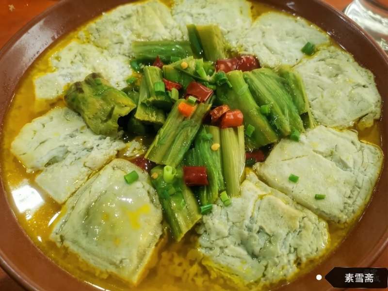 素雪斋臭豆腐富阳臭豆腐永昌简氏亲传20年陈卤生胚