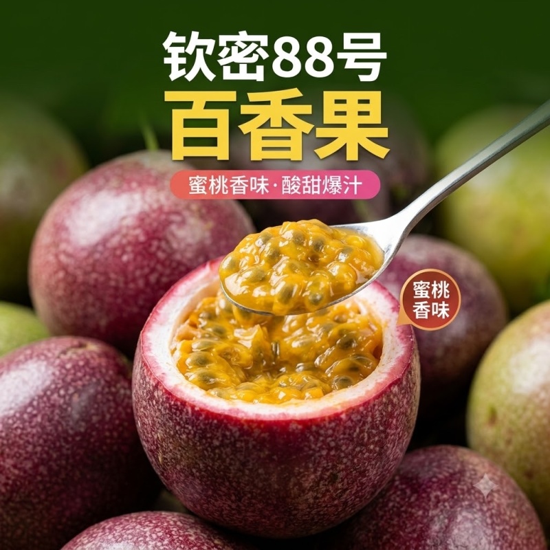 钦蜜88蜜桃百香果