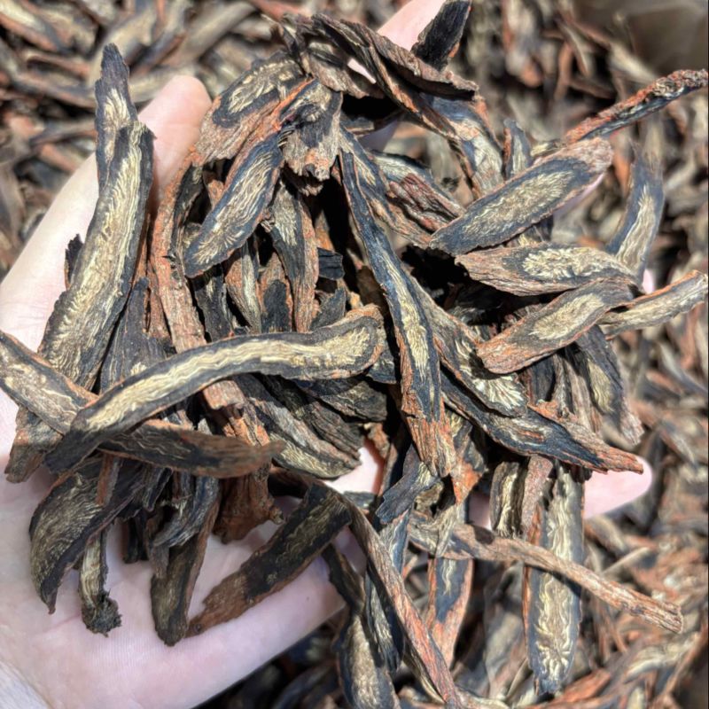 斜切片紫丹参瓜子柳叶片型正宗发汗无硫丹参