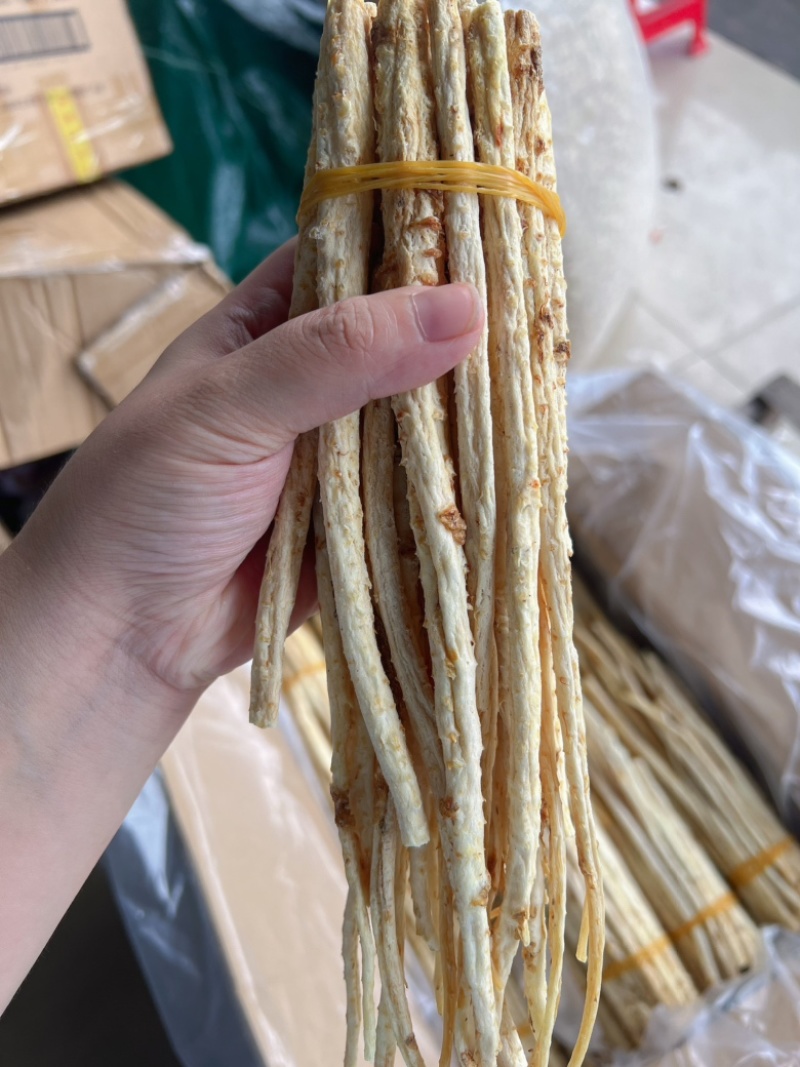 北沙参地摊电商批发批发内蒙古特产沙参条沙参干