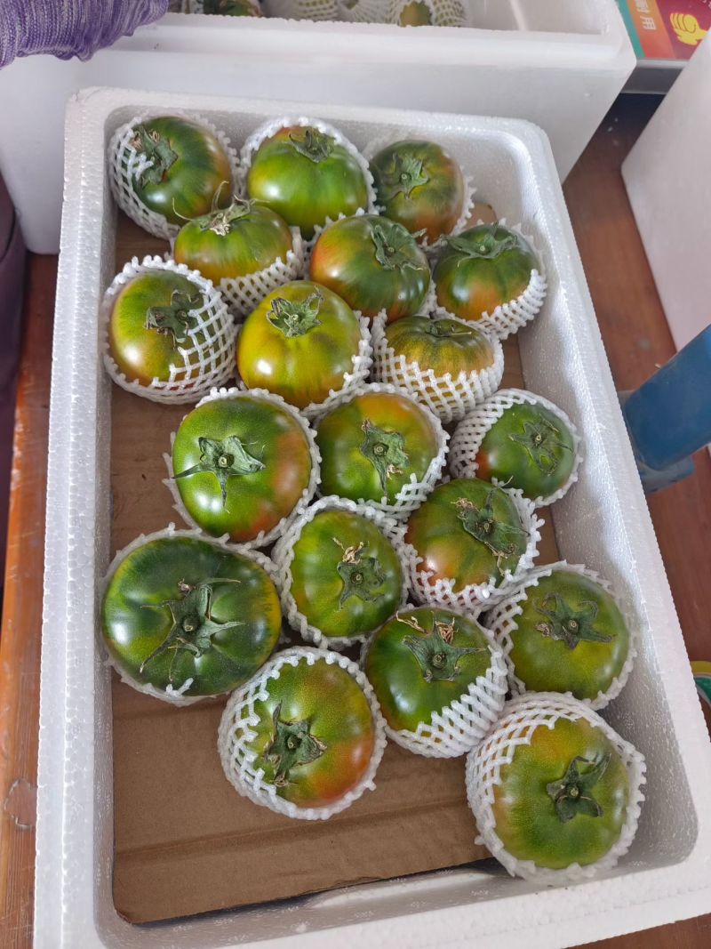 精品草莓西红柿铁皮西红柿铁皮柿子草莓番茄新鲜采摘产地直达