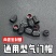 加厚不漏气汽车轮胎气门嘴帽塑料气嘴摩托车电动车塑料气门芯