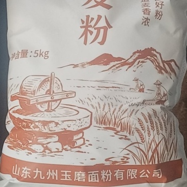 山东九州玉磨石磨面粉