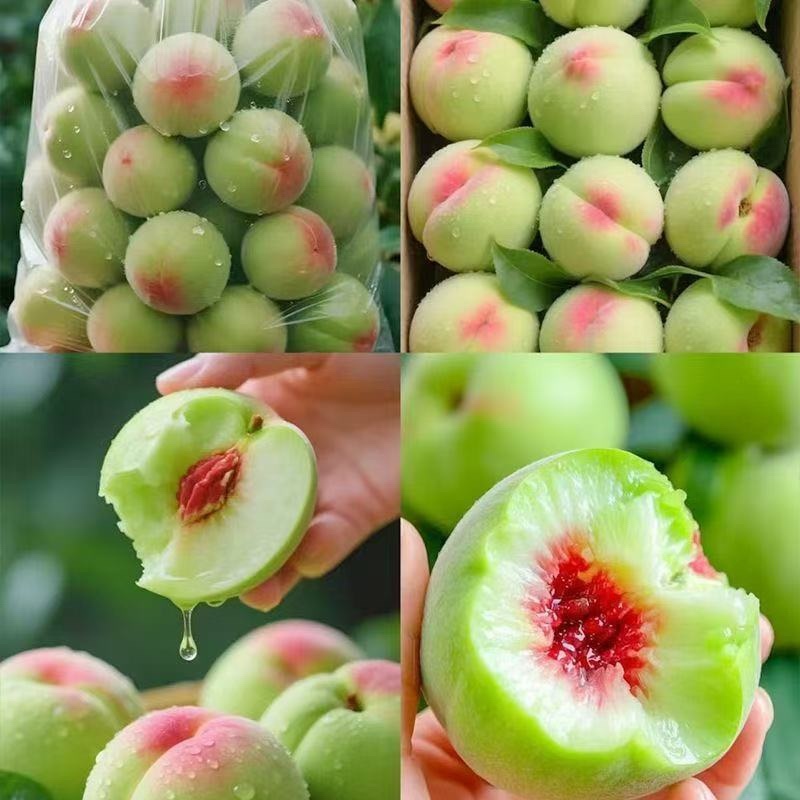 蜜桃新鲜水果产地直发桃子当季水果多汁整箱