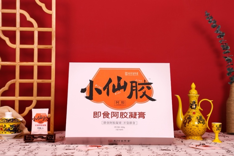 即食鲜阿胶东阿百年堂即食阿胶正宗阿胶礼盒|上市公司