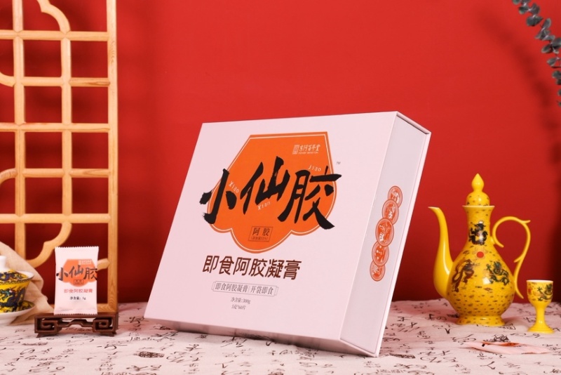 即食鲜阿胶东阿百年堂即食阿胶正宗阿胶礼盒|上市公司