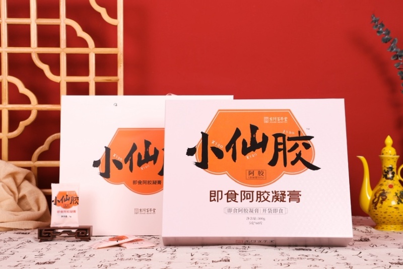 即食鲜阿胶东阿百年堂即食阿胶正宗阿胶礼盒|上市公司
