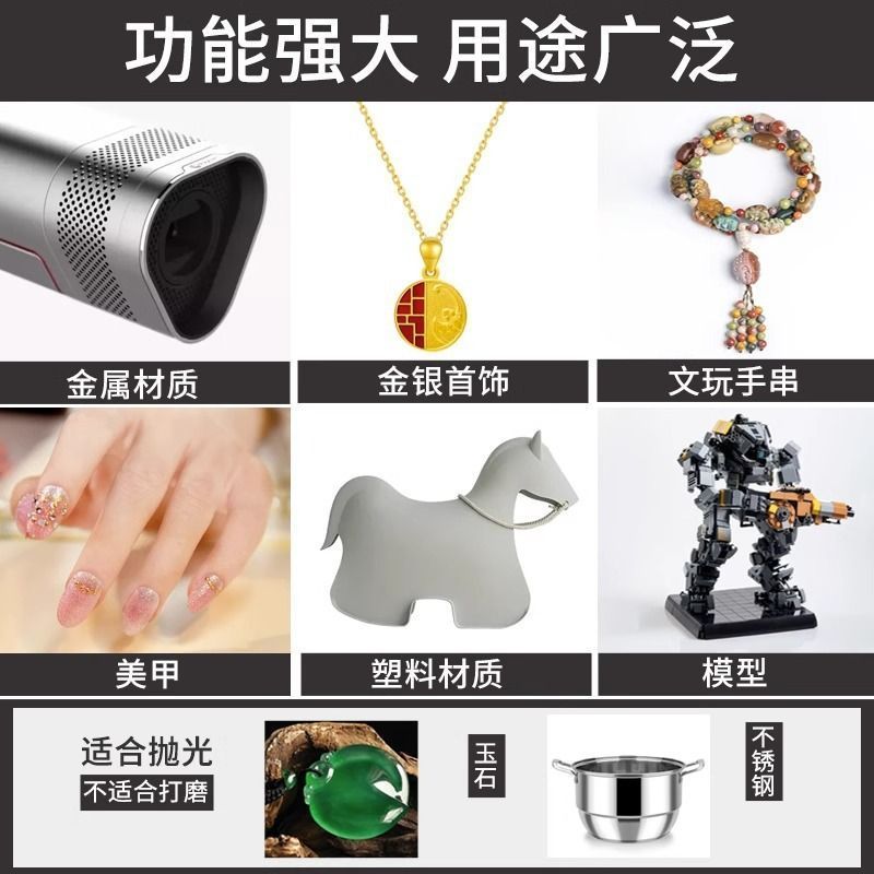 双面文玩刷子抛光板三级四面抛光块核桃打磨海绵砂块指甲锉甲