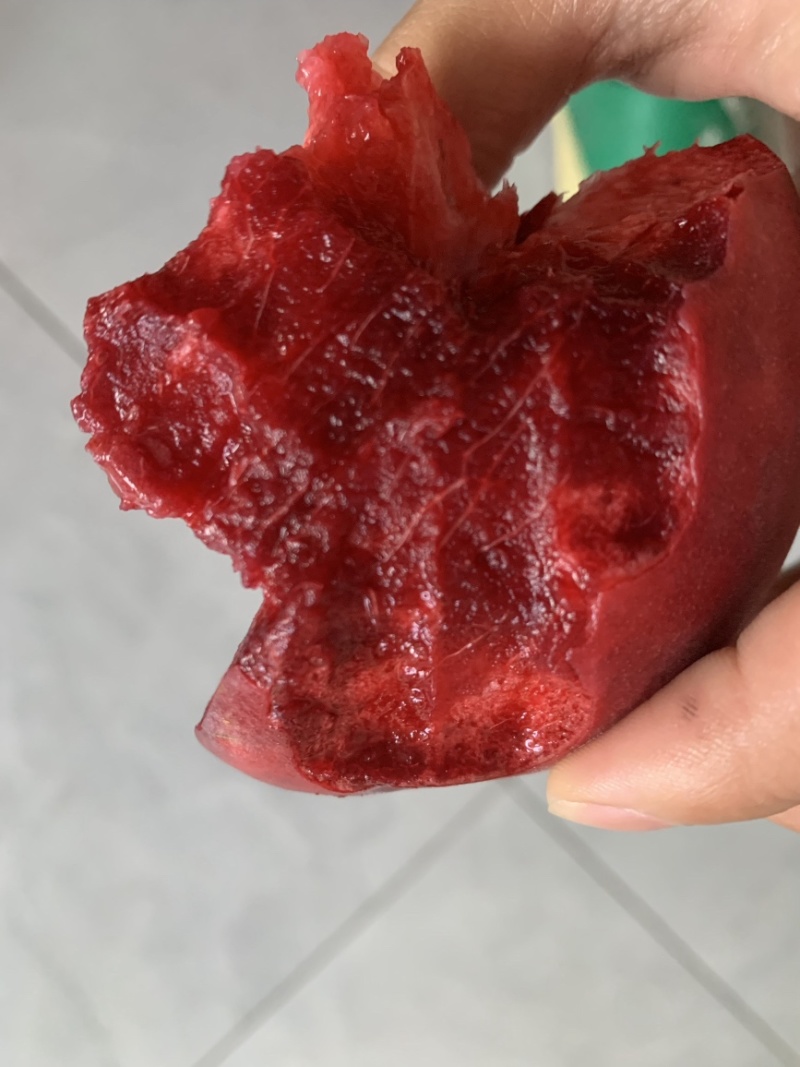 晚熟朱砂桃