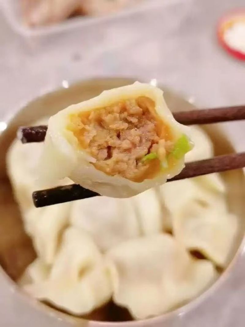 喜得贵手工猪肉大葱小小饺2.5kg规格规