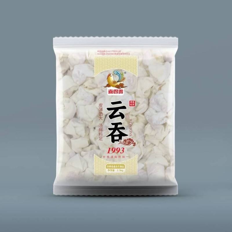 喜得贵猪肉大葱小金鱼馄饨400g（云吞）