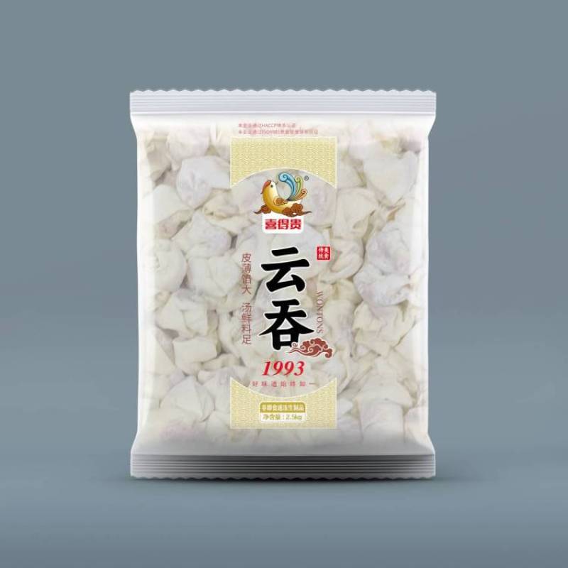 喜得贵猪肉大葱小金鱼馄饨400g（云吞）