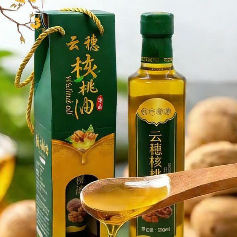 一级冷榨核桃油
