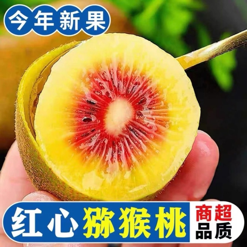 红心猕猴桃新鲜应季水果孕妇奇异果整箱包邮