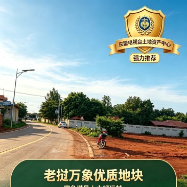 老挝万象赛色塔7700平土地出售。