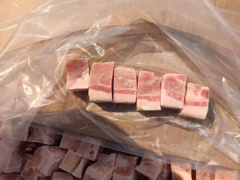 A级带皮五花肉块