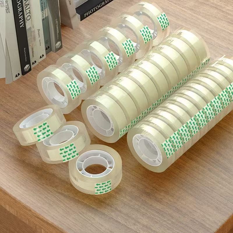 透明胶带文具花束办公家庭透明单面胶带包装手工花艺学生胶布