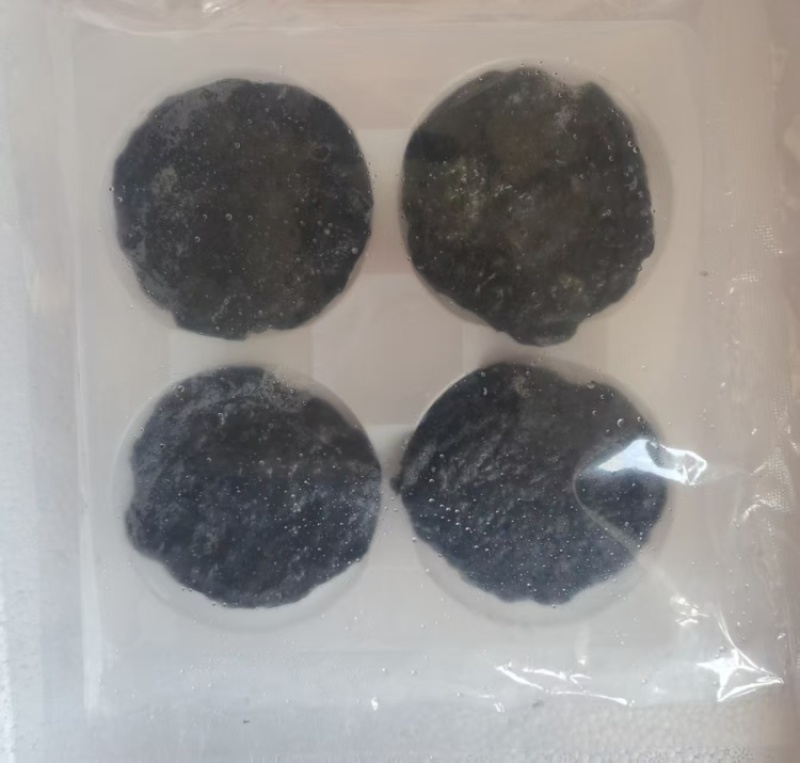 环惠客托盒装手打墨鱼饼160g（黑