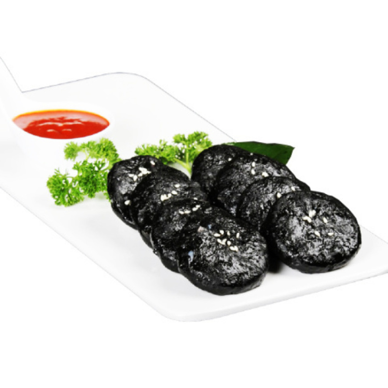环惠客托盒装手打墨鱼饼160g（黑