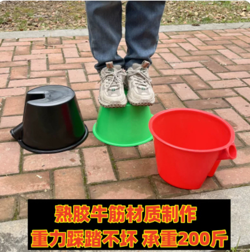 新款熟胶加厚牛筋灌溉粪瓢粪勺淋菜浇水施肥舀水农用农村塑料泼瓢