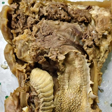 【熟牛头肉】五香牛头肉（带皮）