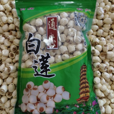 正宗江西广昌柴火烘干白莲