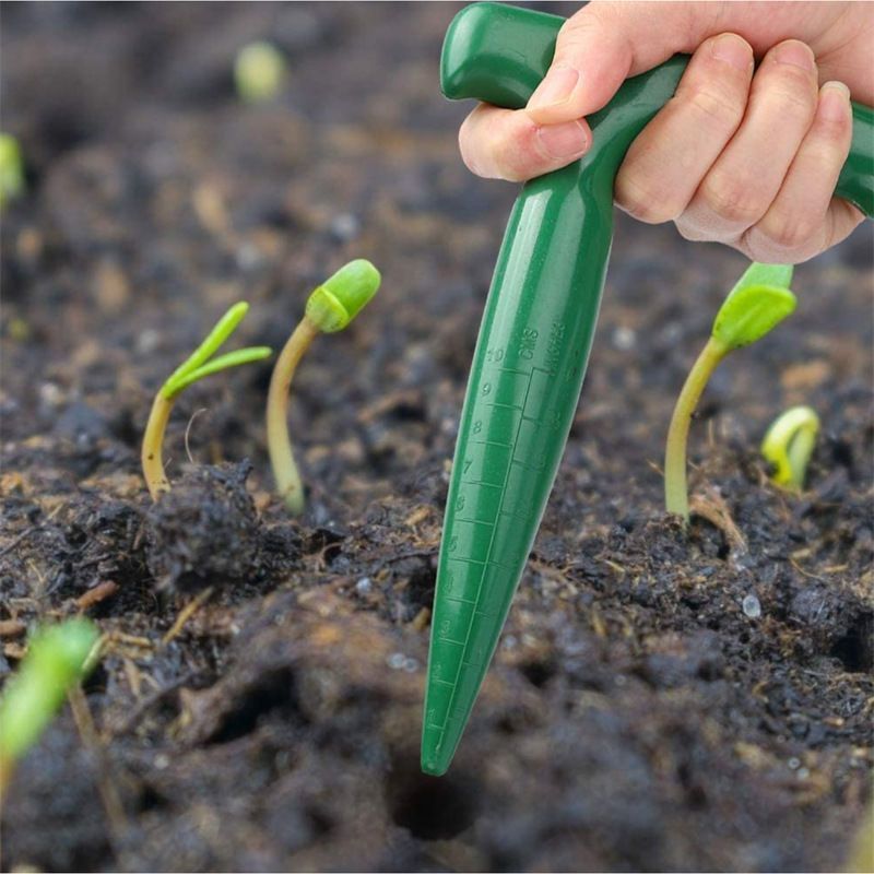 园艺起苗器打孔器播种扦插育苗植物等PP移苗钻孔工具播种器