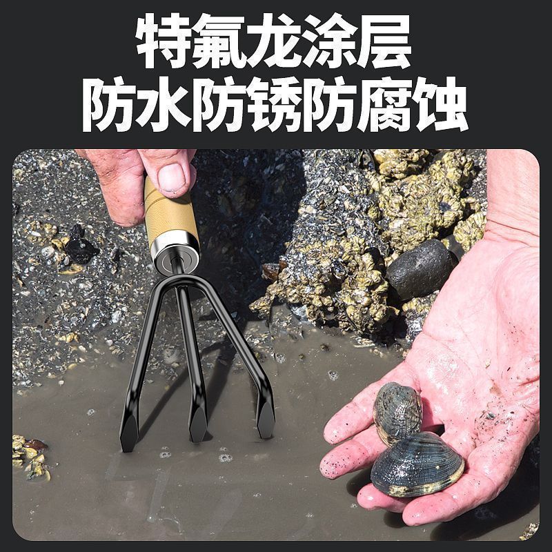 家用园艺工具三件套装铁锹小铲子盆栽松土除草种菜养花种花铲