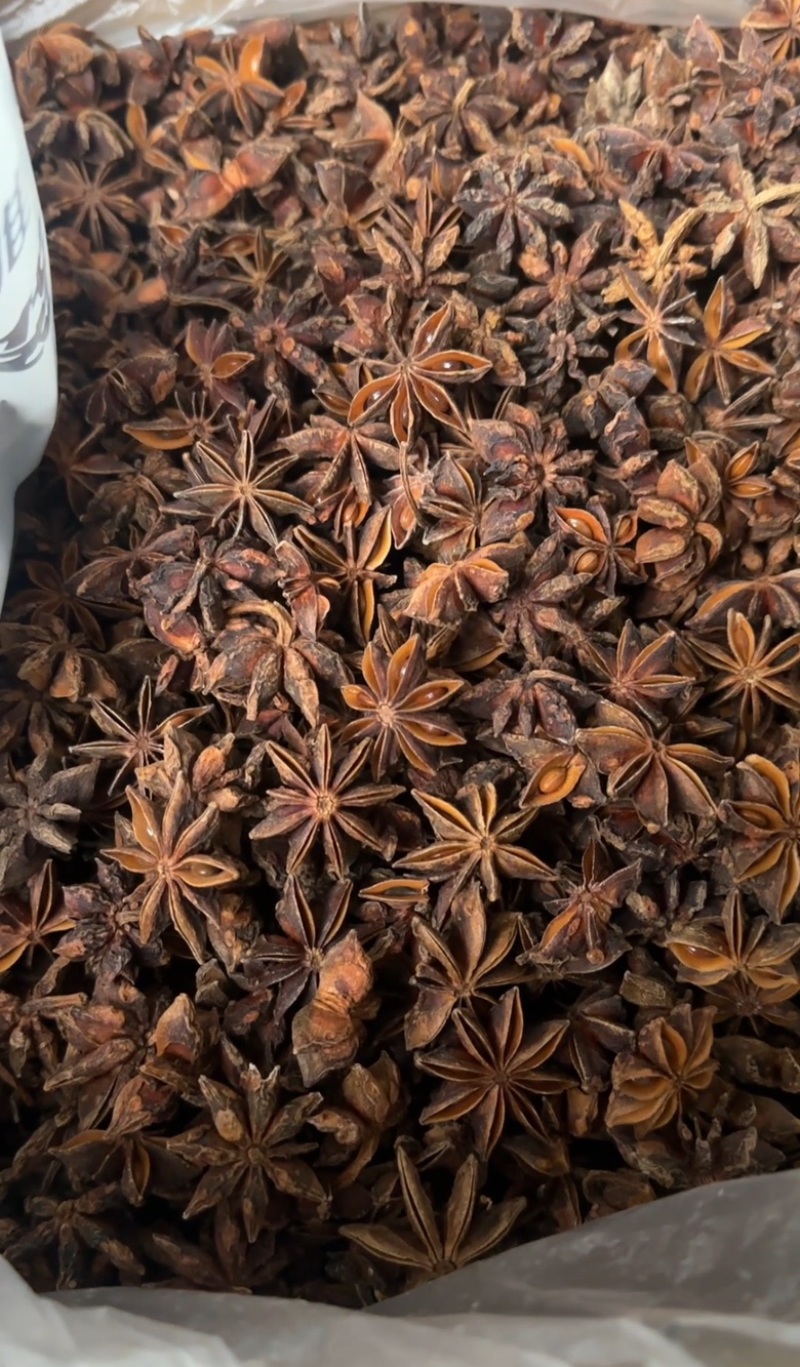 不熏硫广西大红干八角日晒足干大料卤煮香料源头货源