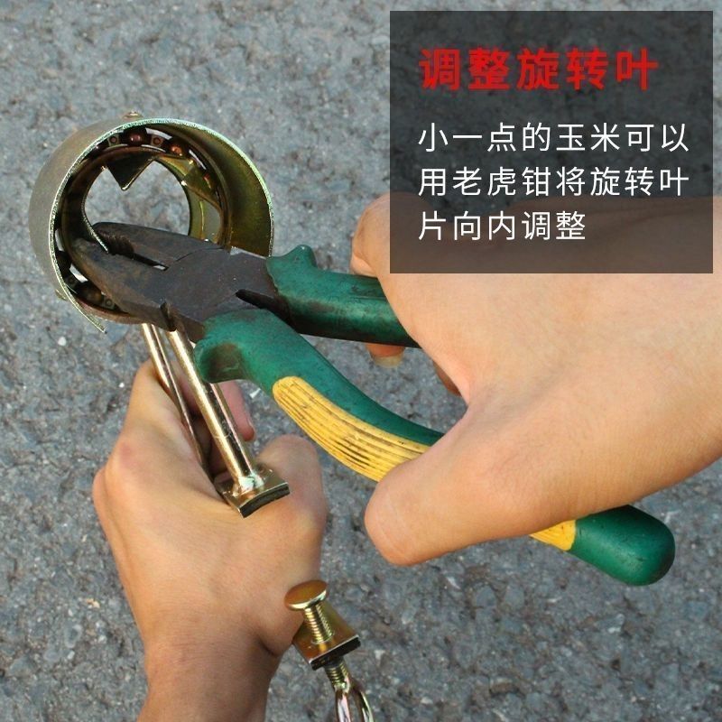 新款打玉米机手摇玉米脱粒机剥玉米粒神器家用小型手摇玉米机