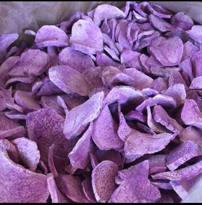 紫山药加工紫山药片加工片粉墨