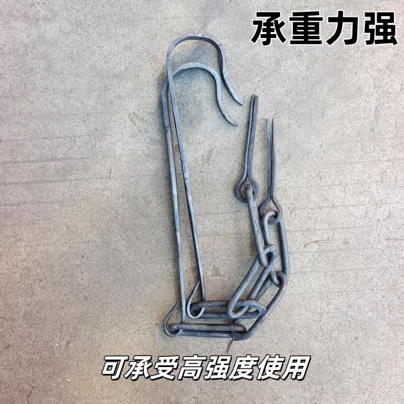 凯程挑苗子挑水挑土扁担钩子起重钩吊钩农用大号钩建筑园