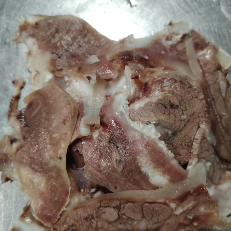 牛头肉预熟飞水半成品牛头肉粒免处理中餐火锅串串牛杂煲商用