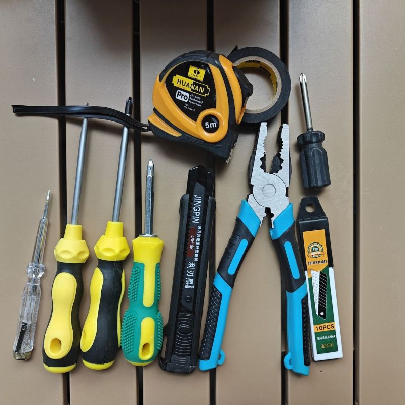 处理外贸尖端尾货工具套装家用装五金工具整套钢丝钳加强强磁